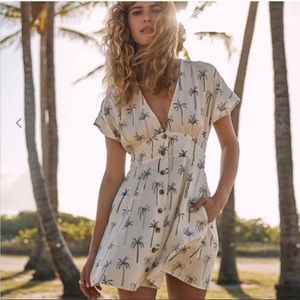 Marine Layer V neck dress